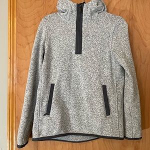 Lululemon Gray Quarter Zip Sweatshirt